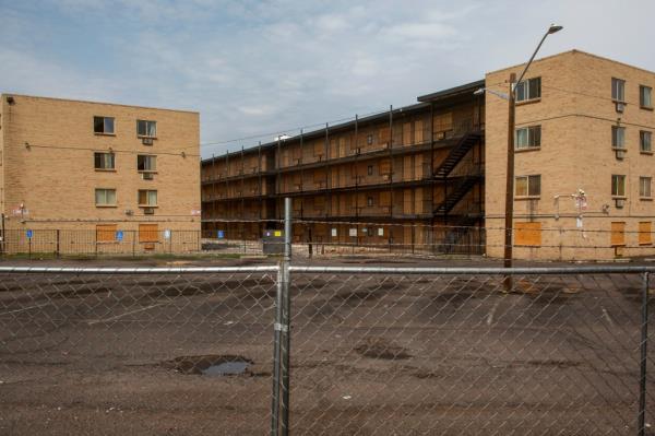 More than 300 residents were evicted from Aspen Grove apartments in Aurora